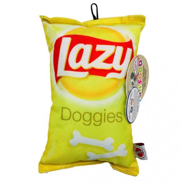 Fun Food Chips Dog Toys - Rocky & Maggie's Pet Boutique and Salon
