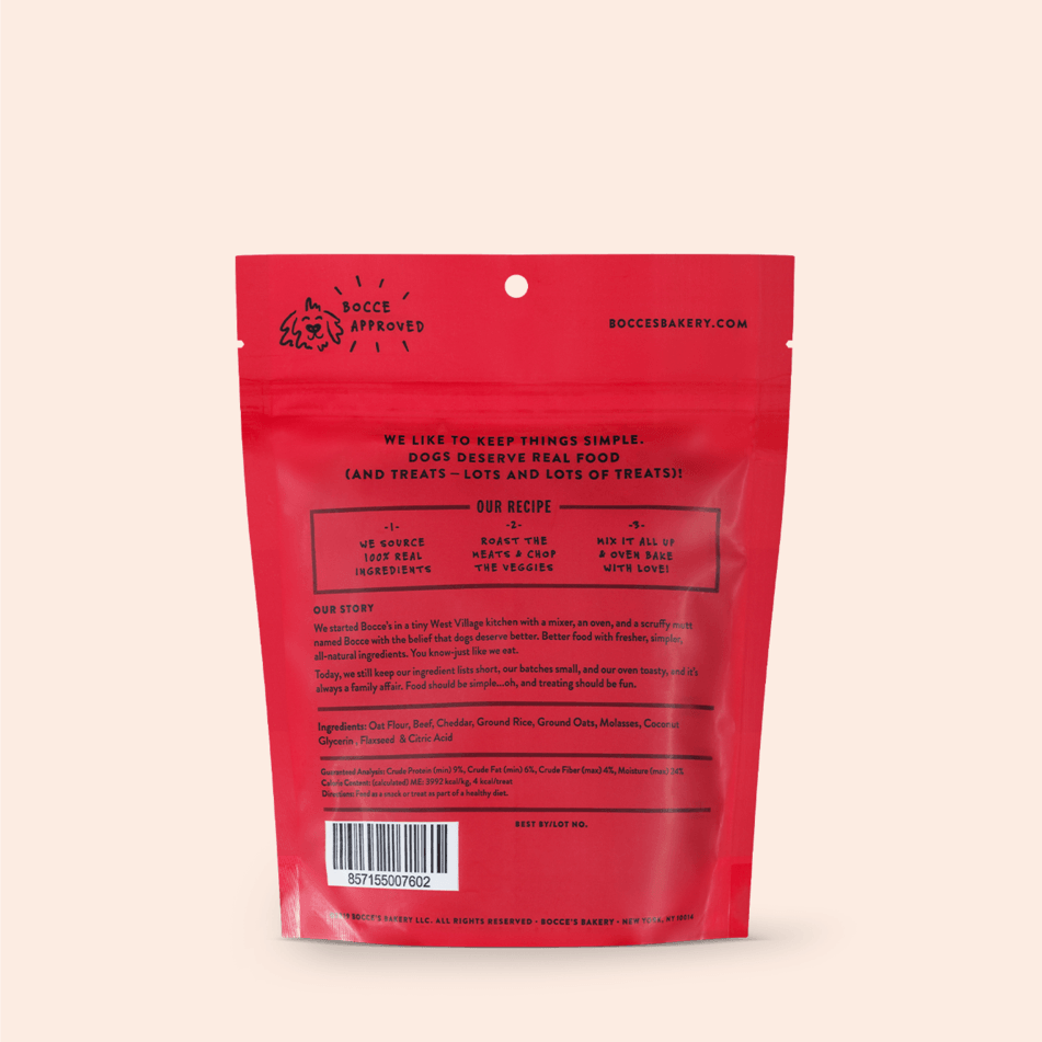 Bocce's Say Moo Dog Treats, 6oz - Rocky & Maggie's Pet Boutique and Salon
