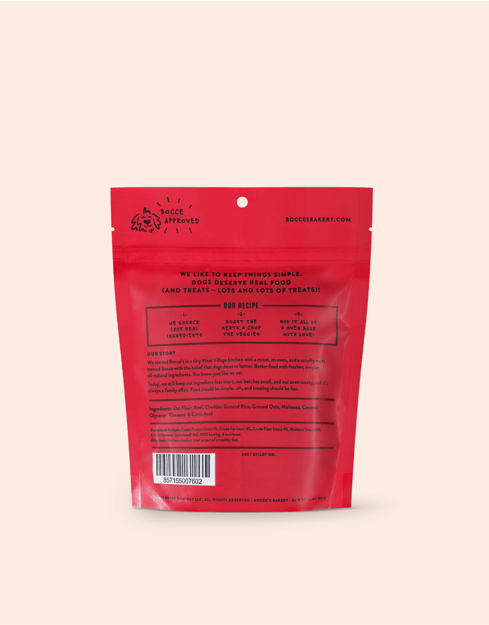 Bocce's Say Moo Dog Treats, 6oz - Rocky & Maggie's Pet Boutique and Salon