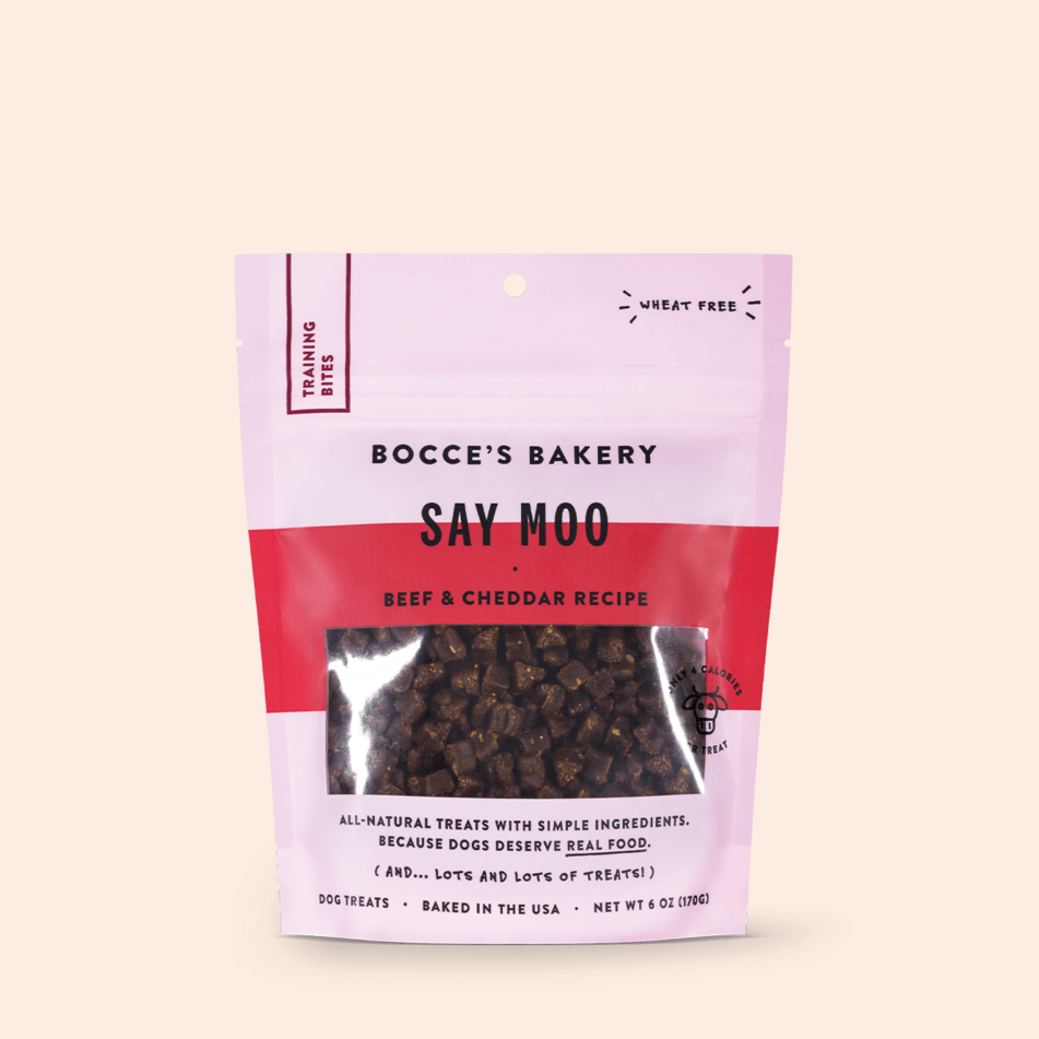 Bocce's Say Moo Dog Treats, 6oz - Rocky & Maggie's Pet Boutique and Salon