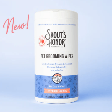 Skout's Honor Pet Grooming Wipes - Rocky & Maggie's Pet Boutique and Salon