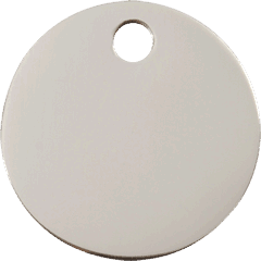 Red Dingo Flat Stainless Steel - Rocky & Maggie's Pet Boutique and Salon