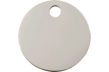 Red Dingo Flat Stainless Steel - Rocky & Maggie's Pet Boutique and Salon