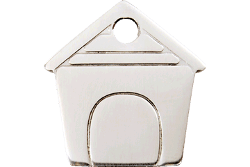 Red Dingo Flat Stainless Steel - Rocky & Maggie's Pet Boutique and Salon