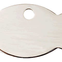 Red Dingo Flat Stainless Steel - Rocky & Maggie's Pet Boutique and Salon