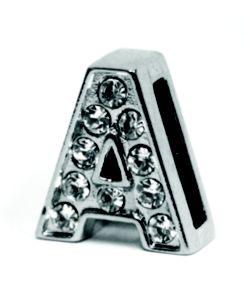 Signature Leather Jewel Slider Letter - Rocky & Maggie's Pet Boutique and Salon