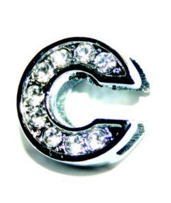 Signature Leather Jewel Slider Letter - Rocky & Maggie's Pet Boutique and Salon