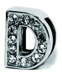 Signature Leather Jewel Slider Letter - Rocky & Maggie's Pet Boutique and Salon