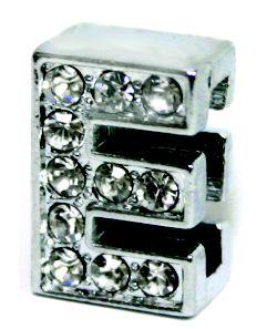 Signature Leather Jewel Slider Letter - Rocky & Maggie's Pet Boutique and Salon