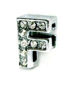 Signature Leather Jewel Slider Letter - Rocky & Maggie's Pet Boutique and Salon