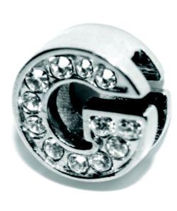 Signature Leather Jewel Slider Letter - Rocky & Maggie's Pet Boutique and Salon