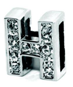 Signature Leather Jewel Slider Letter - Rocky & Maggie's Pet Boutique and Salon