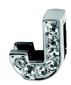 Signature Leather Jewel Slider Letter - Rocky & Maggie's Pet Boutique and Salon