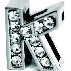 Signature Leather Jewel Slider Letter - Rocky & Maggie's Pet Boutique and Salon