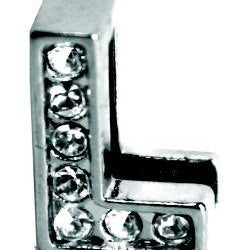 Signature Leather Jewel Slider Letter - Rocky & Maggie's Pet Boutique and Salon