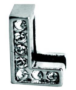 Signature Leather Jewel Slider Letter - Rocky & Maggie's Pet Boutique and Salon