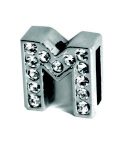 Signature Leather Jewel Slider Letter - Rocky & Maggie's Pet Boutique and Salon