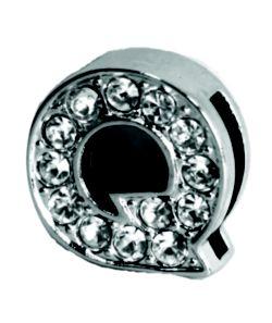 Signature Leather Jewel Slider Letter - Rocky & Maggie's Pet Boutique and Salon