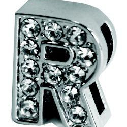 Signature Leather Jewel Slider Letter - Rocky & Maggie's Pet Boutique and Salon