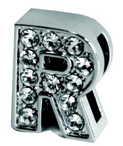 Signature Leather Jewel Slider Letter - Rocky & Maggie's Pet Boutique and Salon