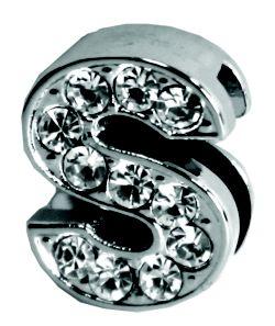 Signature Leather Jewel Slider Letter - Rocky & Maggie's Pet Boutique and Salon