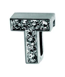 Signature Leather Jewel Slider Letter - Rocky & Maggie's Pet Boutique and Salon