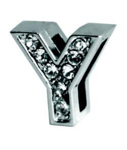 Signature Leather Jewel Slider Letter - Rocky & Maggie's Pet Boutique and Salon