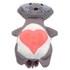Turbo® Scent Locker Heart Plush Animal Cat Toy - Racoon - Rocky & Maggie's Pet Boutique and Salon
