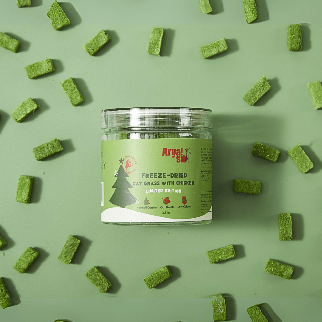 Freeze-Dried Cat Grass Treats - Rocky & Maggie's Pet Boutique and Salon