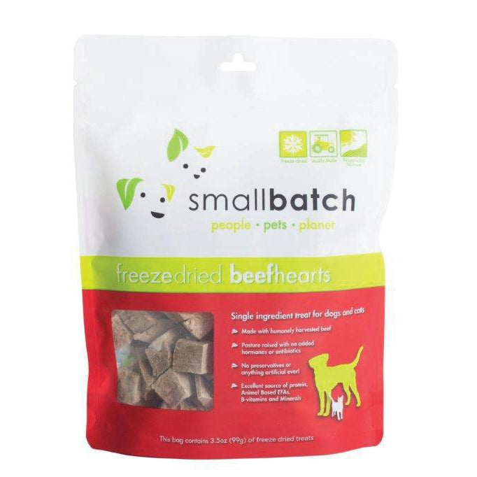 Small Batch Freeze-dried Hearts - Rocky & Maggie's Pet Boutique and Salon
