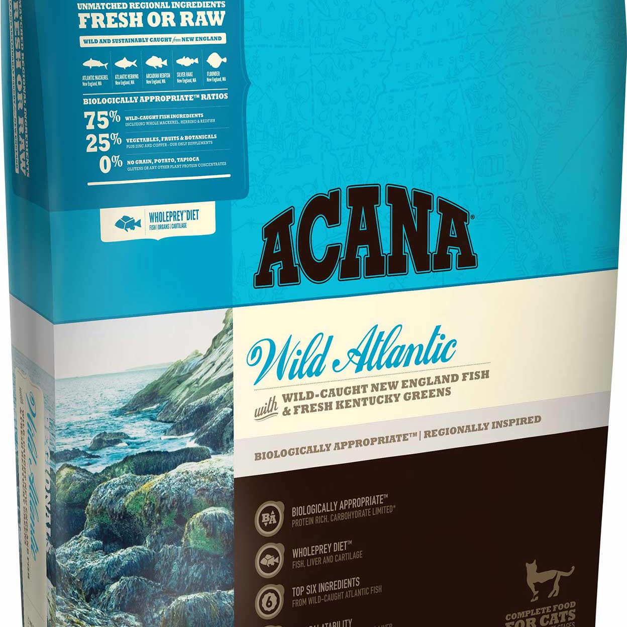 Acana Wild Atlantic Cat Food - Rocky & Maggie's Pet Boutique and Salon