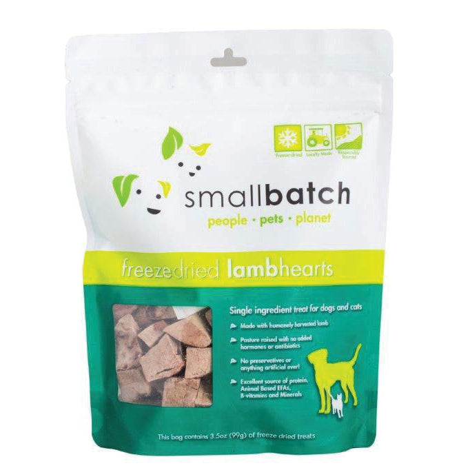 Small Batch Freeze-dried Hearts - Rocky & Maggie's Pet Boutique and Salon