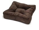 Ridges Chocolate Tufted Pillow Top Bed - Rocky & Maggie's Pet Boutique and Salon