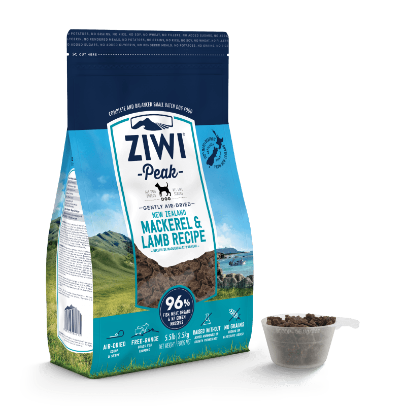 Ziwi Peak Air-Dried Mackerel & Lamb For Dogs - Rocky & Maggie's Pet Boutique and Salon