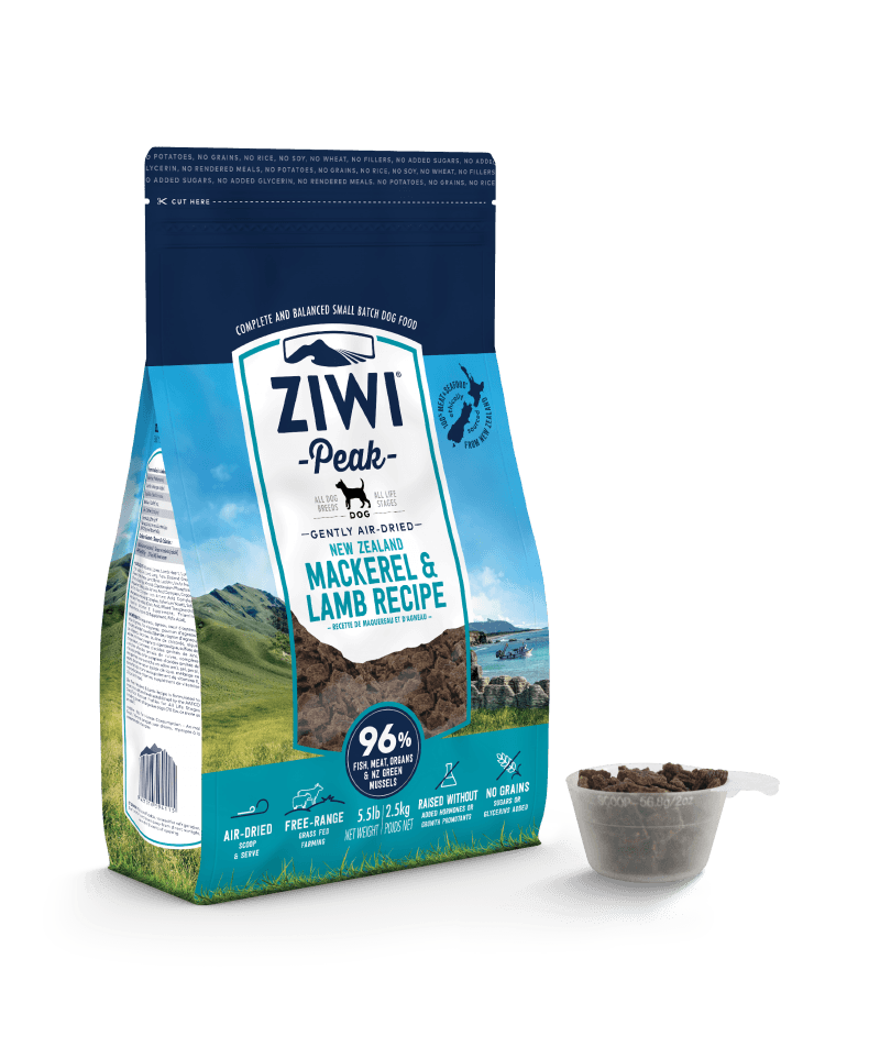 Ziwipeak mackerel and lamb dog on sale