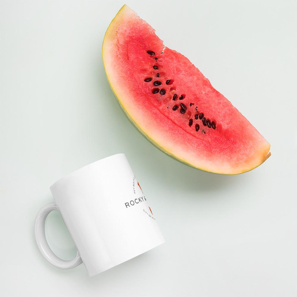 Coffee Mug with Rocky and Maggie's Logo - Rocky & Maggie's Pet Boutique and Salon