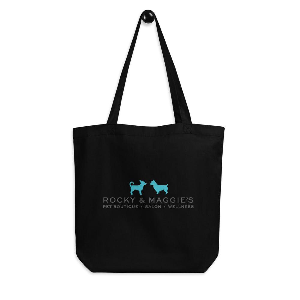 Eco-friendly Tote Bag with Embroidered Rocky and Maggie's Logo - Rocky & Maggie's Pet Boutique and Salon