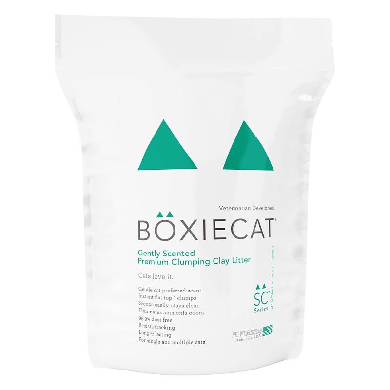 Boxie Premium Clumping Clay Cat Litter, 16# - Rocky & Maggie's Pet Boutique and Salon
