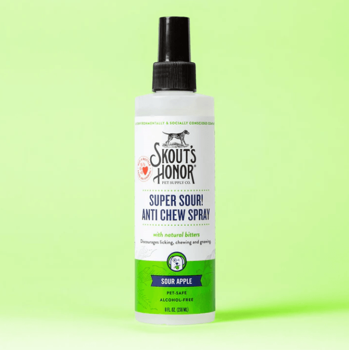 Super Sour! Anti-Chew Spray, 8oz - Rocky & Maggie's Pet Boutique and Salon