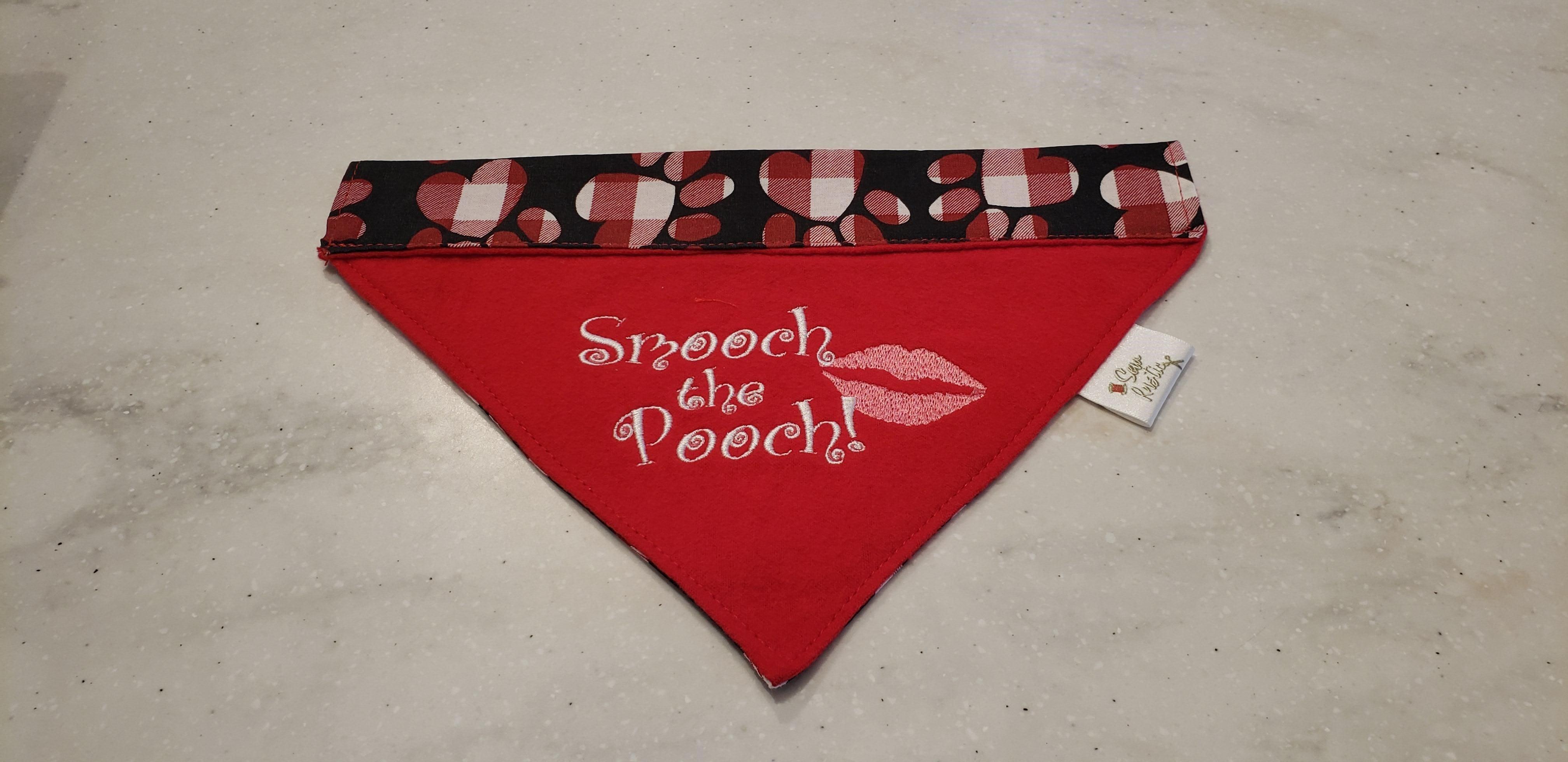 Sewrustic-Embroidered Over The Collar Dog Bandana - Rocky & Maggie's Pet Boutique and Salon