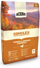 Acana Singles Turkey & Greens Dog Food - Rocky & Maggie's Pet Boutique and Salon