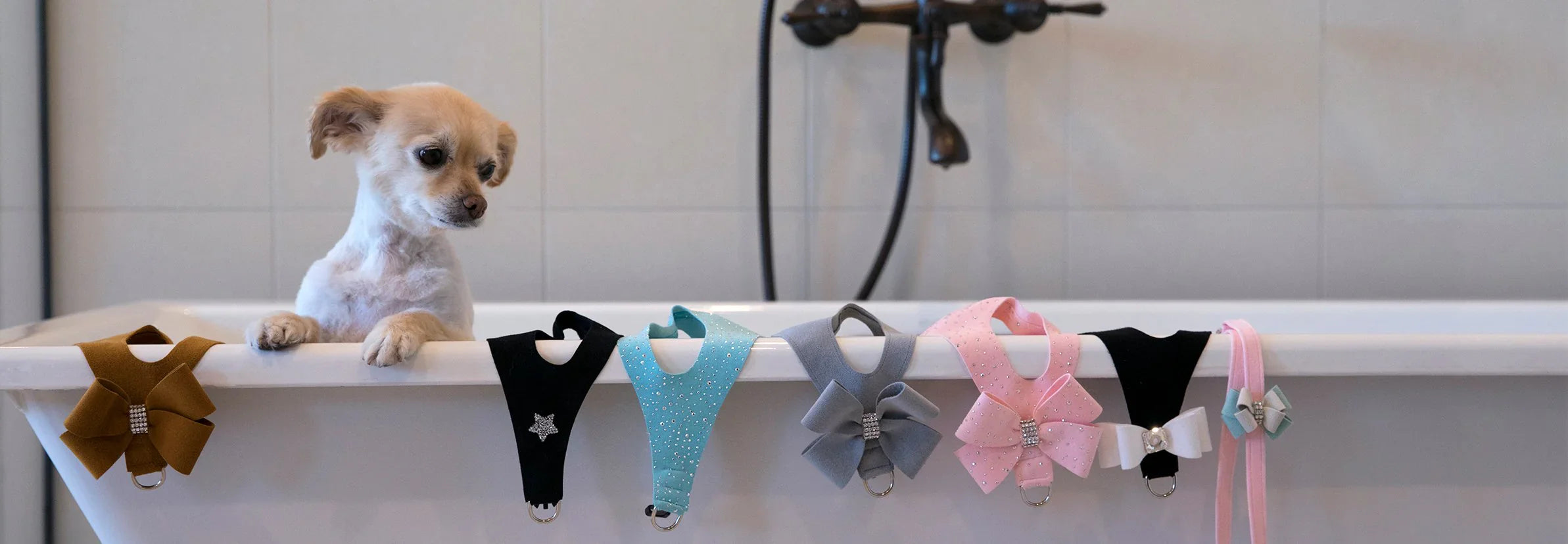 UltraSuede Dog Harnesses