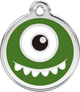 Monster Stainless Steel & Enamel ID Tags