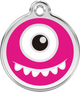Monster Stainless Steel & Enamel ID Tags