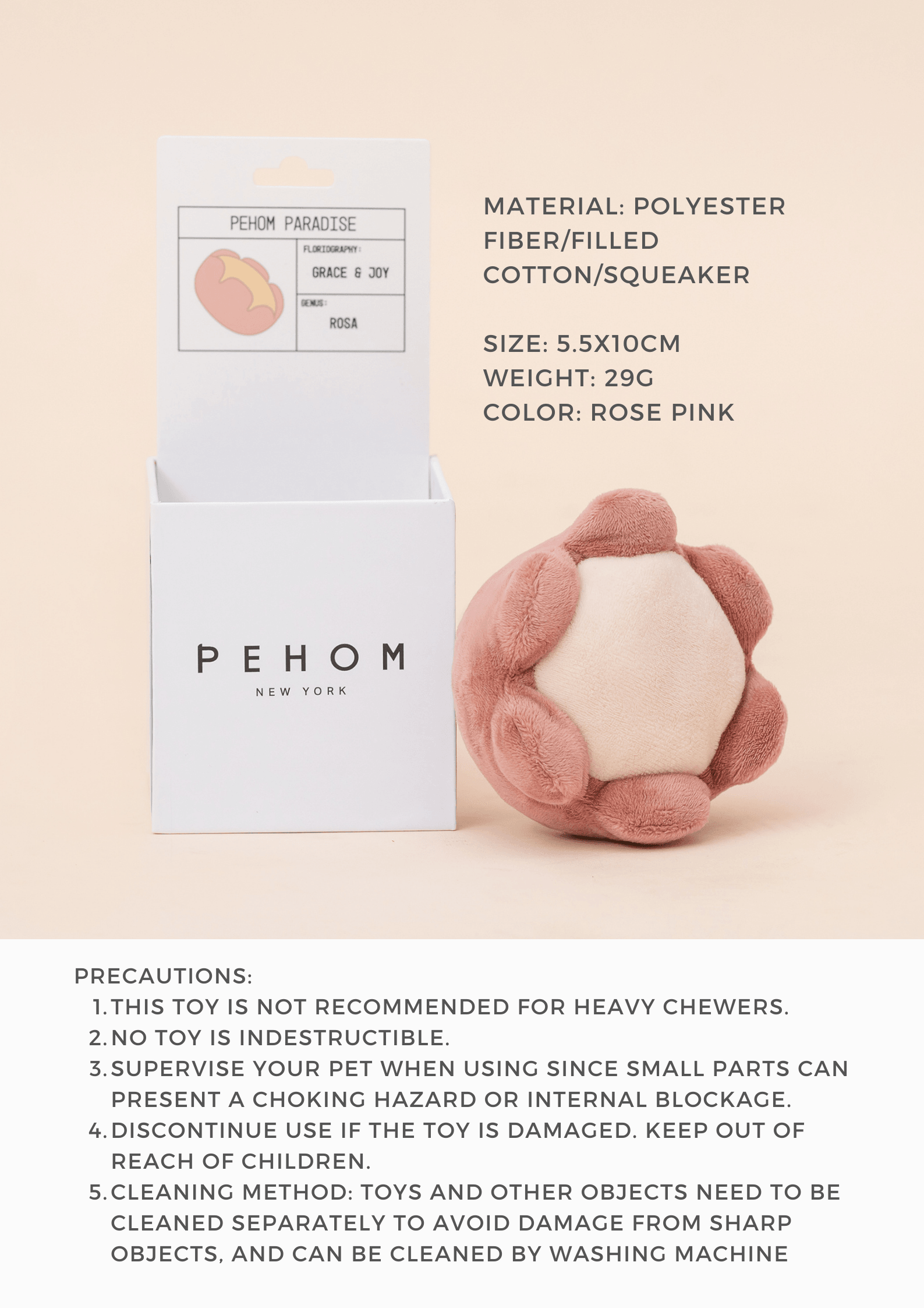 PEHOM PARADISE TOY: Cucurbita - Rocky & Maggie's Pet Boutique and Salon