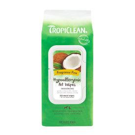 Tropiclean Hypoallergenic Wipes For Pets - Rocky & Maggie's Pet Boutique and Salon