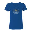 Fur, The Fabric Of Our Lives - Ladies T-Shirt V-Neck - Rocky & Maggie's Pet Boutique and Salon