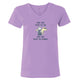 Some Days You’re The Dog Ladies' V-Neck T-Shirt