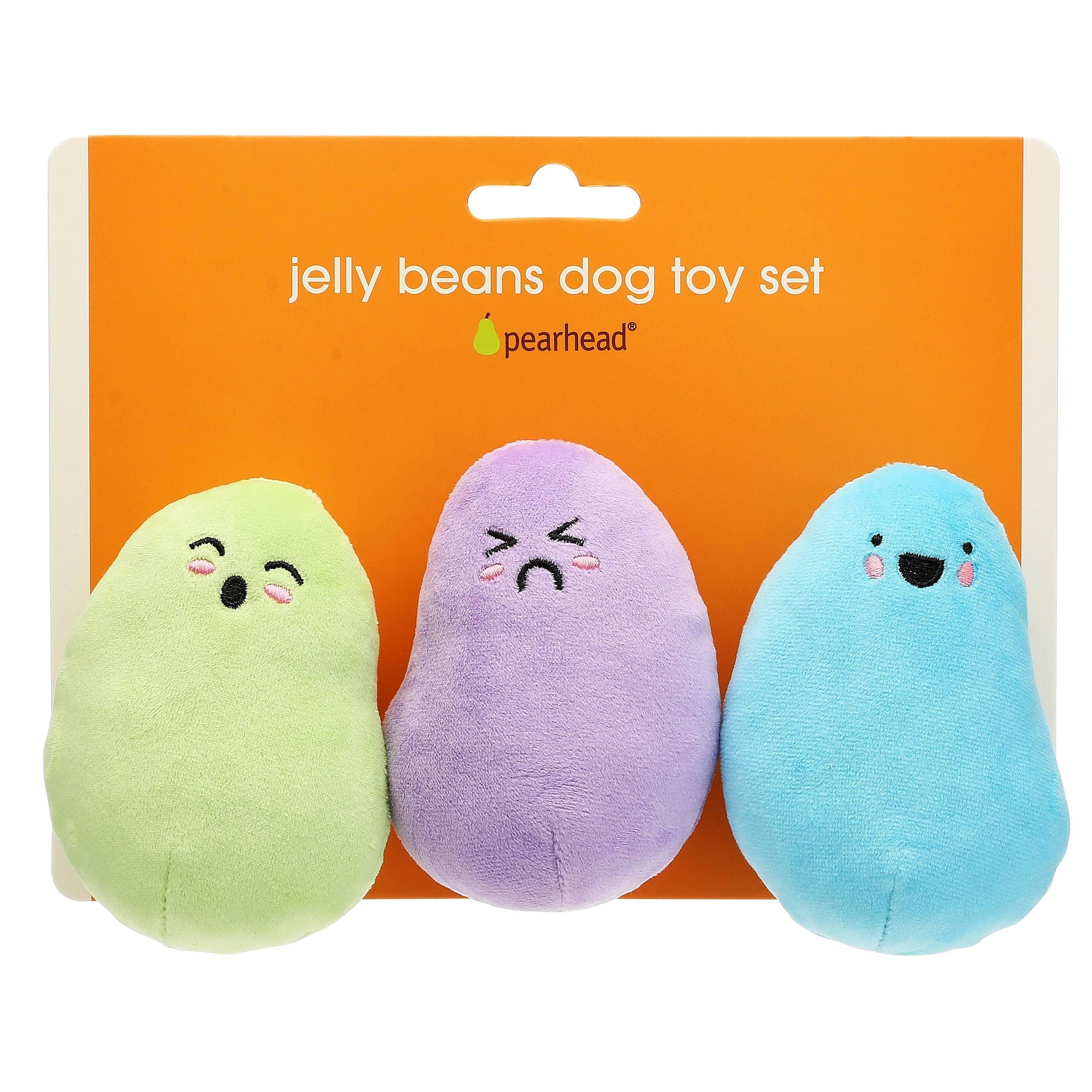 Easter Jelly Beans Dog Toys, Set of 3 - Rocky & Maggie's Pet Boutique and Salon