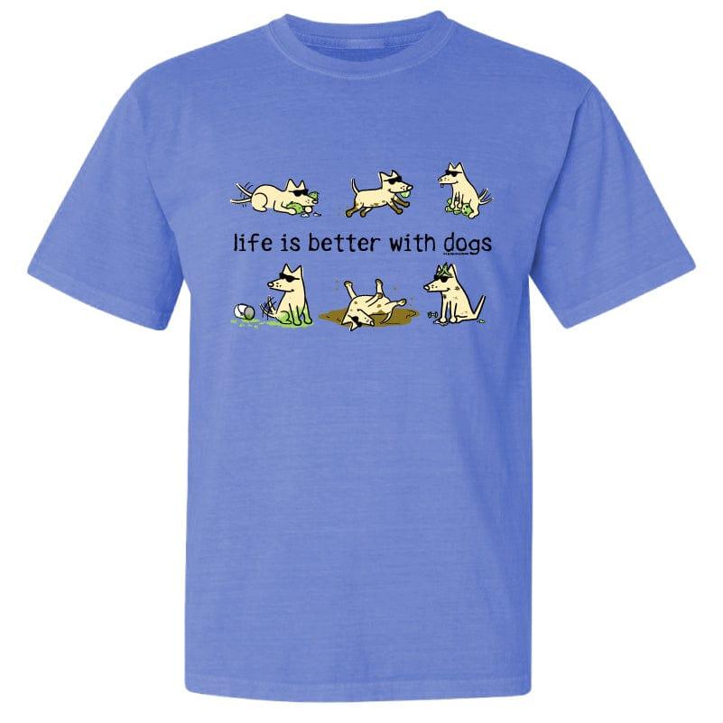 Life Is Better With Dogs - Classic Tee - Rocky & Maggie's Pet Boutique and Salon